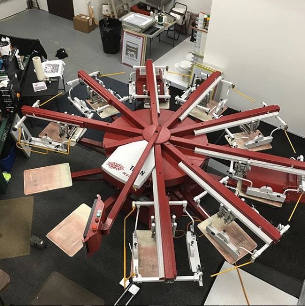 Screen Printing Presses